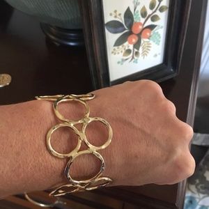 Noonday collection gold cuff bracelet